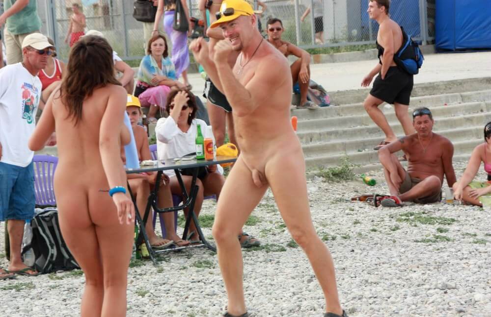 Pics Neptune Beach Cleanup - Nudism promotes happiness and well-being