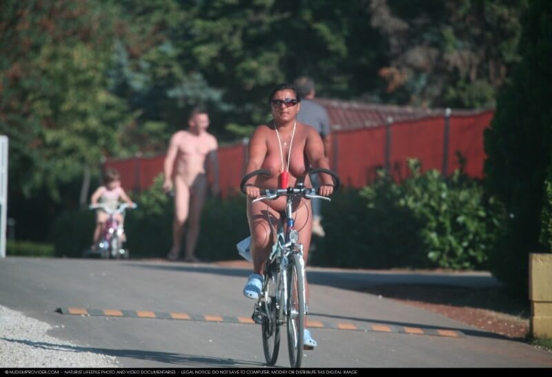 Naturists Road Biking pics - Nudity helps you understand yourself and respect others