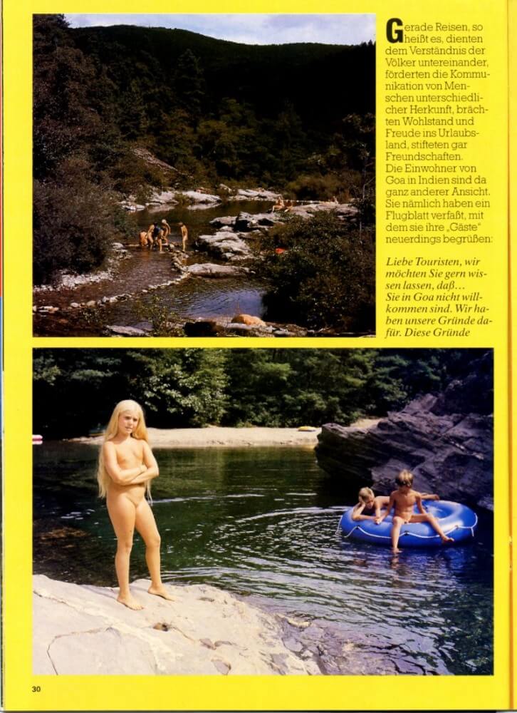 Jung und Frei Nr 34 - Engaging in naturism promotes inner harmony and peace of mind