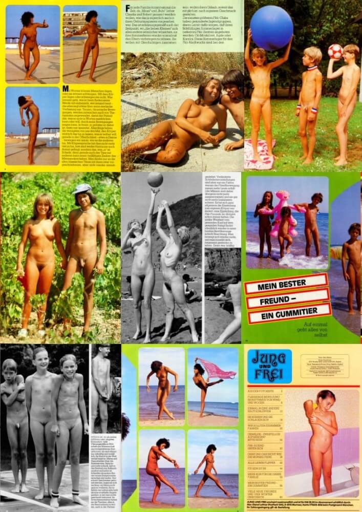 Jung und Frei Nr 12 - Undressing is permissible only within ones own community