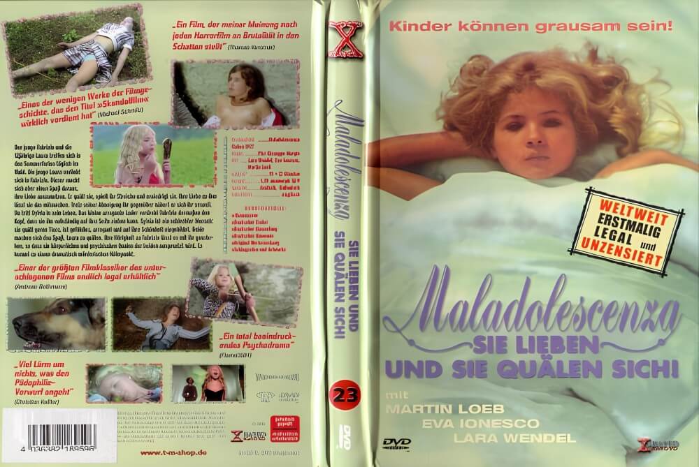 Maladolescenza 1977 film - European Delegation of Body Freedom Advocates