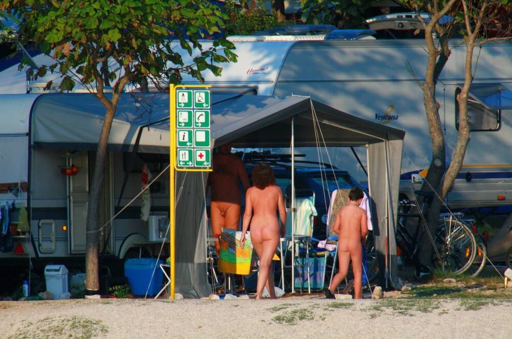 Ula FKK Camping photo gallery - In naturism, nature serves as the bodys natural clothing