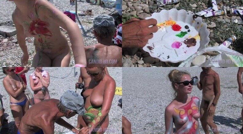 Body Art Festival 2008 Part 1 - Nudism as a way to overcome body image issues and stereotypes