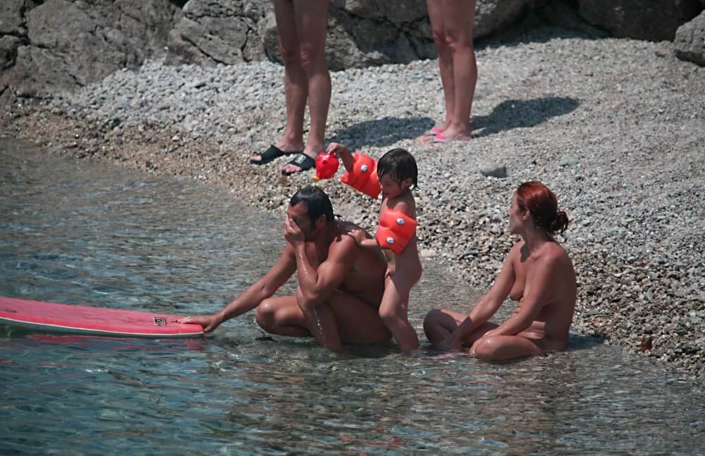 Beach Nudist Family Shore Camp pics - Nudity is a natural aspect of human existence
