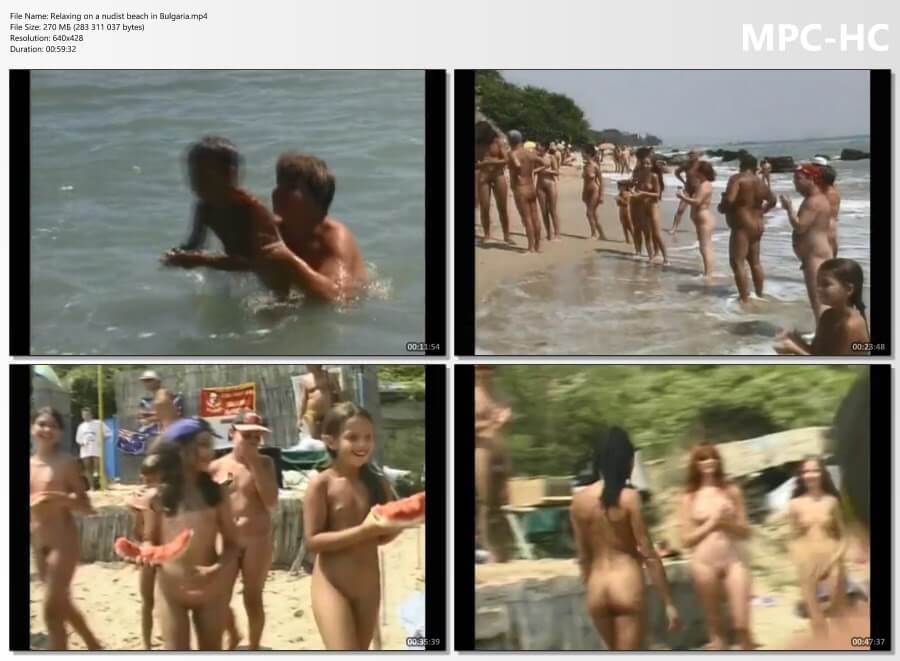 Relaxing on a nudist beach in Bulgaria - Nudism fosters trust if you are sincere