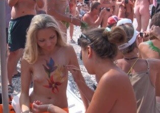 Neptune Ocean Festival # 2 Full HD - Spectators are permitted to be naked