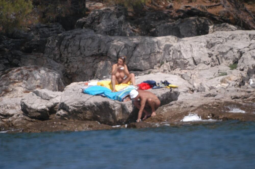 Croatian Rock-Front Coast pics - A nudist values trust and honesty between people
