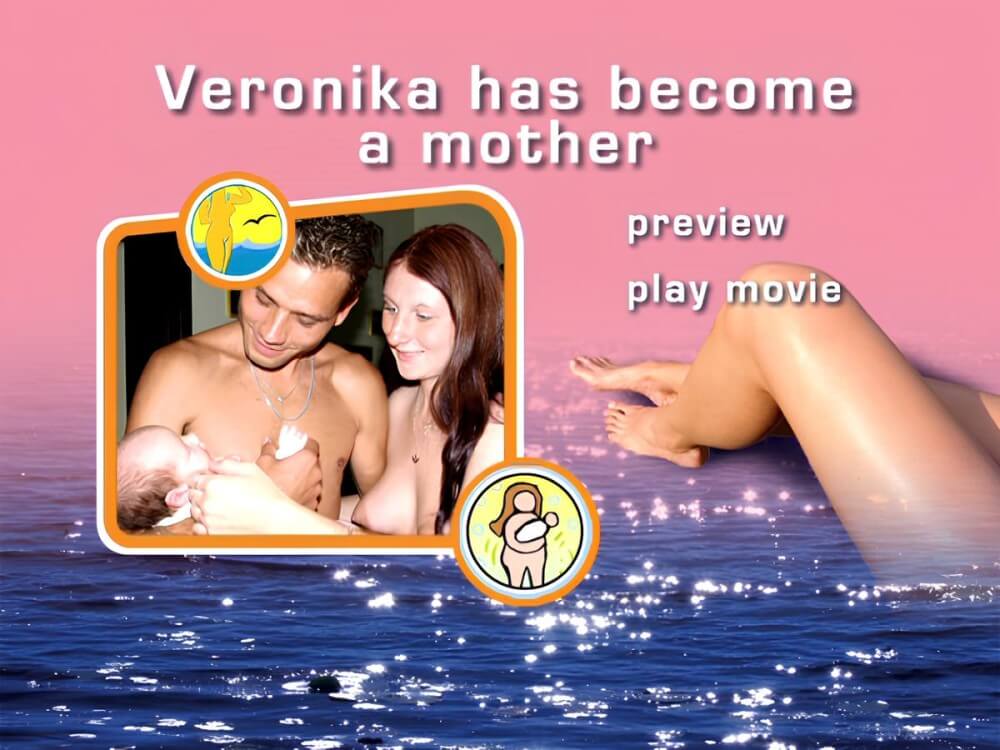 Naturist Freedom: Veronika Has Become a Mother - Nature fills naturists and nudists with energy and inspiration