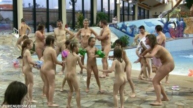 Aqua extravaganza 1 Full HD - Naturism teaches respect for the natural world and for others