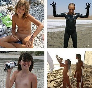 Naturism photo gallery # 3 - She went out completely naked