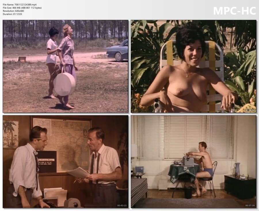 Diary of a nudist (1961) film HD - Simplicity and naturalness are important principles of nudism and naturism