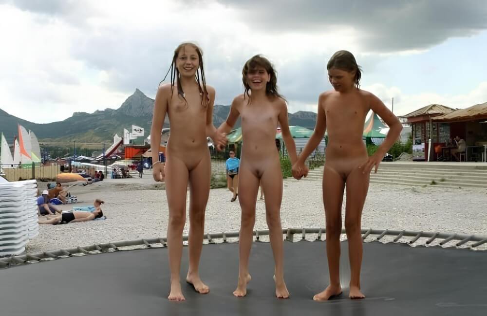 Trampoline pics - Rejecting Swimsuits