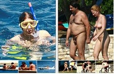 Naturism photo gallery # 48 - Lightness and ease as the main traits of naturists