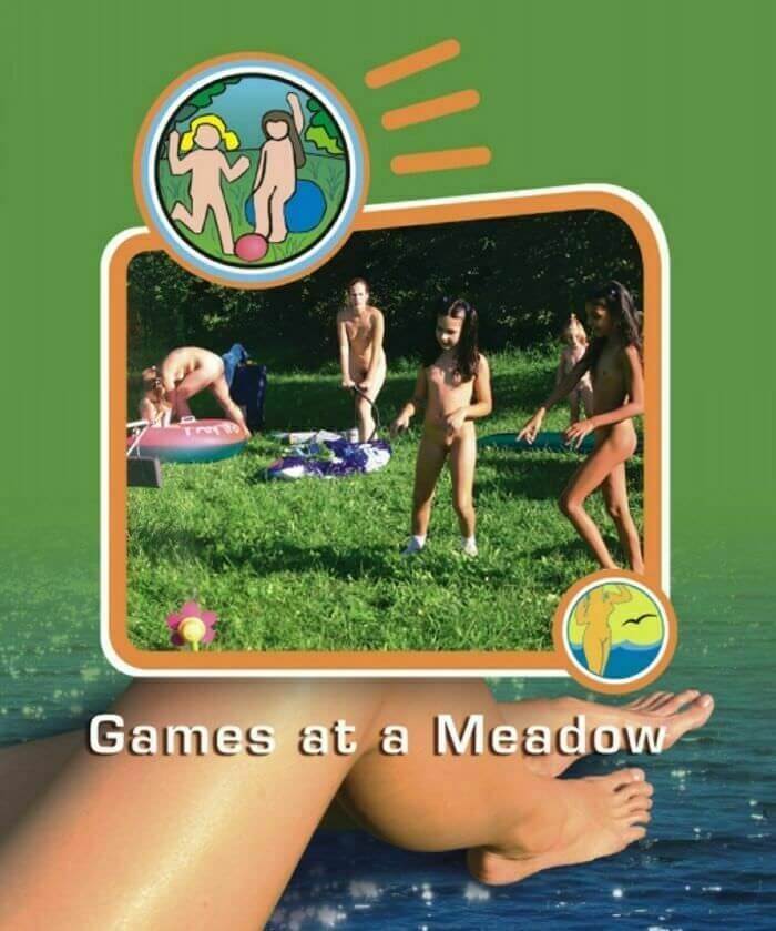 Naturist Freedom: Games at a Meadow - Naturism is about peace and tranquility