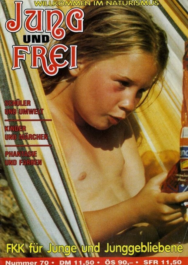 Jung und Frei Nr 70 - Clothing is also a mask for a nudist