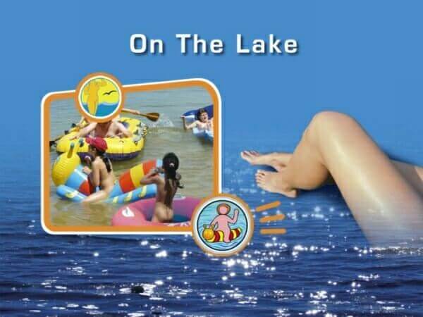 Naturist Freedom: On the lake - Unrestricted freedom is a core value in nudism and naturism