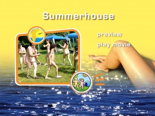 Naturist Freedom: Summer house DVD - Nudity helps you understand yourself and respect others