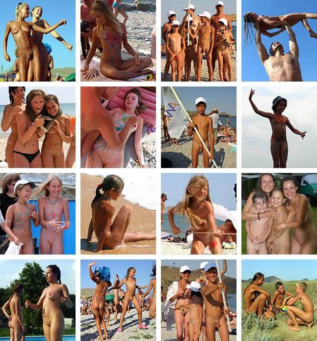 A new collection of beautiful nudist photos - Nudism teaches you to appreciate the present