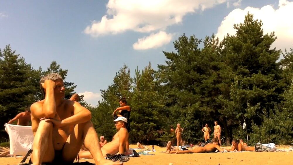 Nudist camping in the forest video HD - Mutual respect is an important part of the naturist community