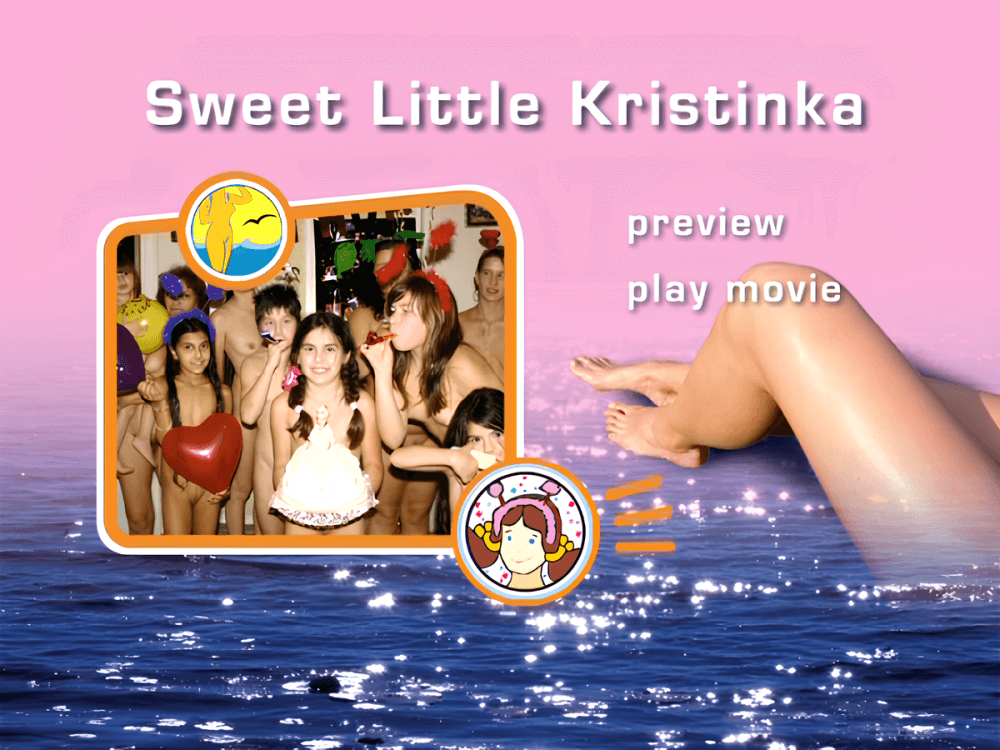 Naturist Freedom: Sweet Little Kristinka  DVD - Naturism as a lifestyle and a way to connect with nature