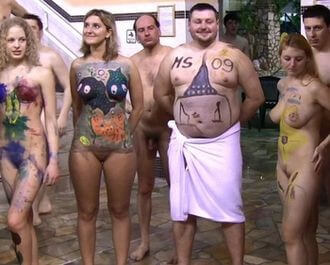 AquaPark Pageant Night Full HD video - Ideological naturists: exclusive materials